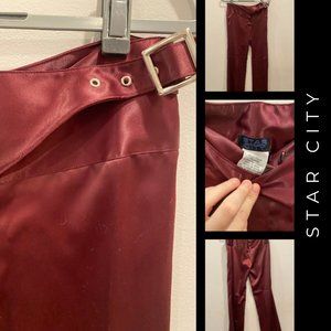 Vintage Star City Red Trousers